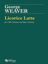 Licorice Latte Clarinet Quartet cover